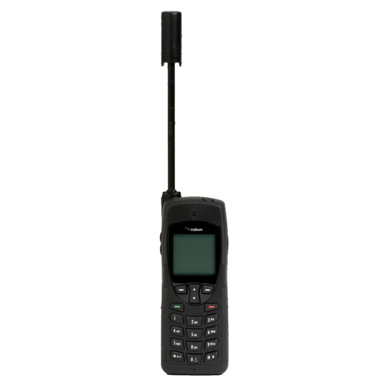 Iridium 9555 with antenna raised