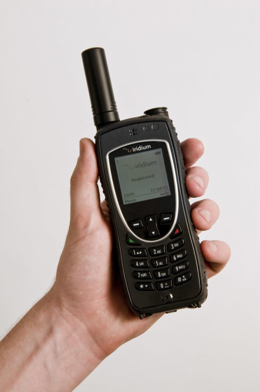 Handset in field use